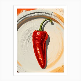 Hot Pepper 3 Art Print