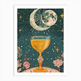 Tarot Card as coupe Art Print