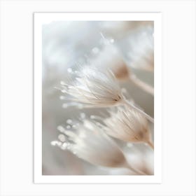 Pastel Nature Macro No 16 Art Print