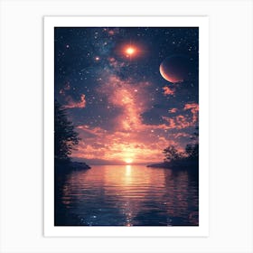 Night Sky 13 Art Print