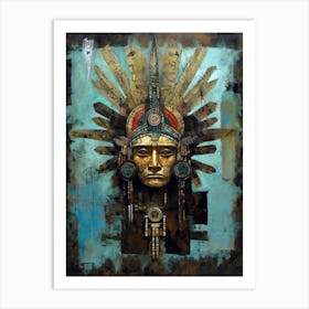 Whispers of the Ancestors: Embracing Native Heritage Art Print
