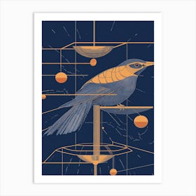 Bird In Space Art Print