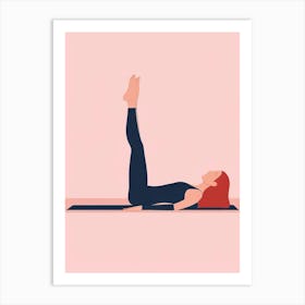 Yoga Pose 13 Art Print