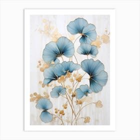 Ginkgo Leaves 6 Art Print