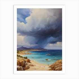 Stormy Seas.1 Art Print