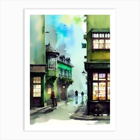 Irish pub Art Print