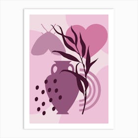 Vase Of Flowers 4 Art Print