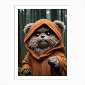 Ewok 1 Art Print