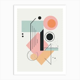 Abstract Geometric Painting 11 Art Print