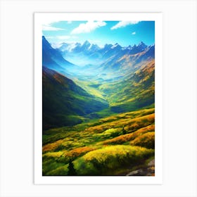 Mountain Landscape 5 Art Print