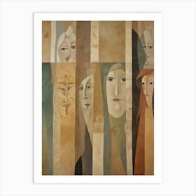 Women'S Faces Art Print