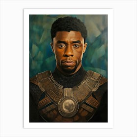 Chadwick Boseman (3) Art Print