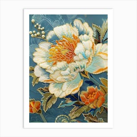 Chinese Peony 27 Art Print