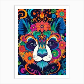 Psychedelic Panda Affiche