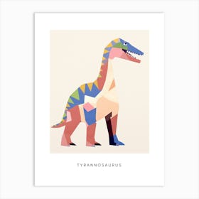 Nursery Dinosaur Art Tyrannosaurus 2 Poster Art Print