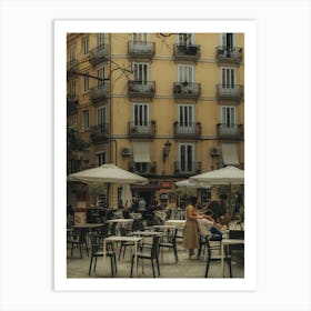 Spain street scene Art Print