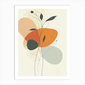 Abstract Flower 12 Art Print