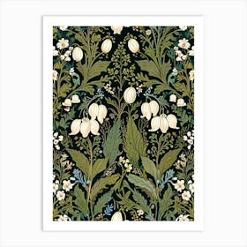 William Morris Lily Of The Valley 1 Art Print