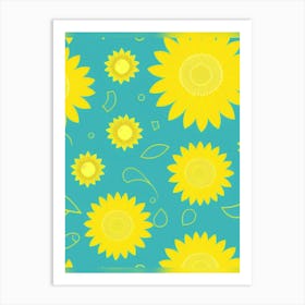 Sunflowers 2 Art Print