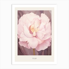 Floral Illustration Tulip 2 Poster Art Print