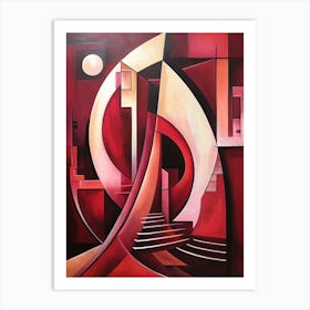 Avant Garde Abstract 44 Art Print