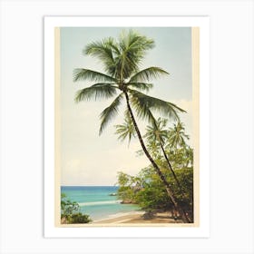 Surin Beach Phuket Thailand Vintage Art Print