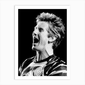 Edwin van der Sar Art Print