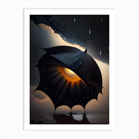 Black Hole Art Print