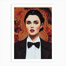 Isabelle Adjani Illustration Movies Art Print