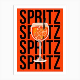 Spritz Art Print