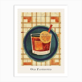 Old Fashioned Tile Poster 1 Art Print