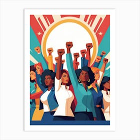 Women's Rights Art Print