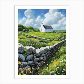 Rolling Hills Of Ireland 13 Art Print