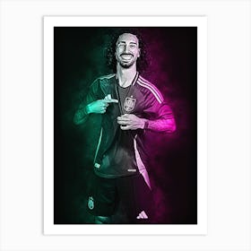 Marc Cucurella Art Print