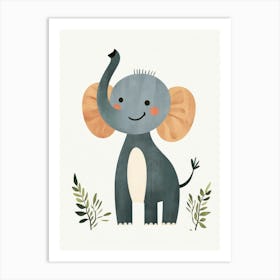 Nursery Elephant Art Print