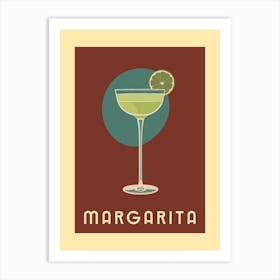 Margarita Cocktail Art Print