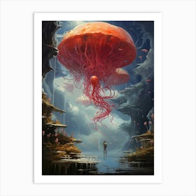 Jellyfish Art Print