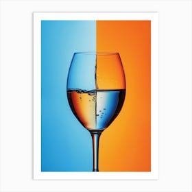 Glass Of Water Art Print