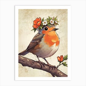 Robin 11 Art Print