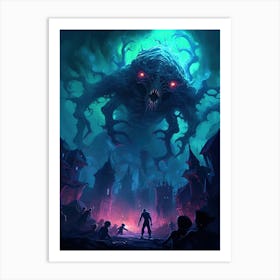 Demons And Monsters Art Print