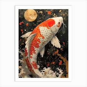 Koi Fish Art Print