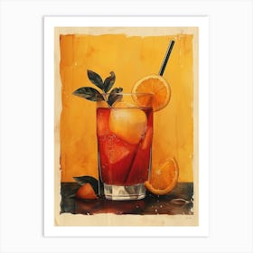 Aperol Spritz Art Print 83 Art Print