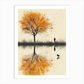 Autumn Tree 1 Art Print