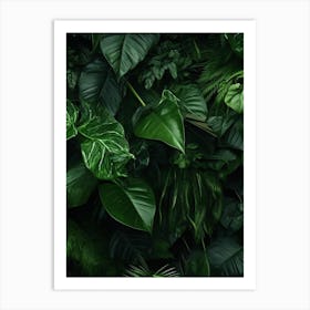 Jungle Background Art Print