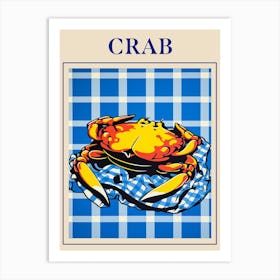 Soft Shell Crab Seafood Poster Art Print