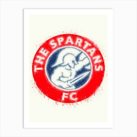 Spartans Fc League Scotland Art Print