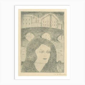 Melancholy, Mikuláš Galanda Art Print