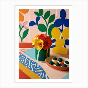 Flower In A Vase 1 Art Print