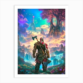 God Of War 2 Art Print