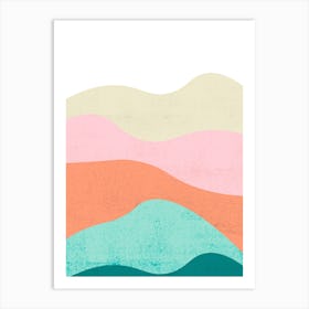 Abstract Landscape Painting 13 Art Print